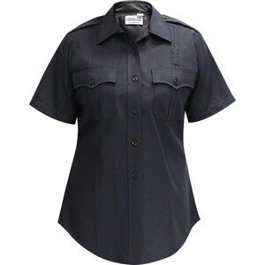 NWT Flying Cross Justice‎ SS Shirt Women’s 48 LAPD Navy Poly/Wool 157R84
